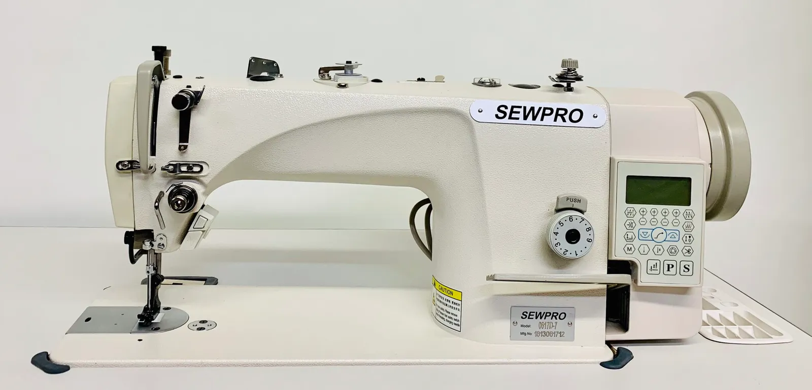SEWPRO 0617D-7 flatbed walking foot industrial sewing machine