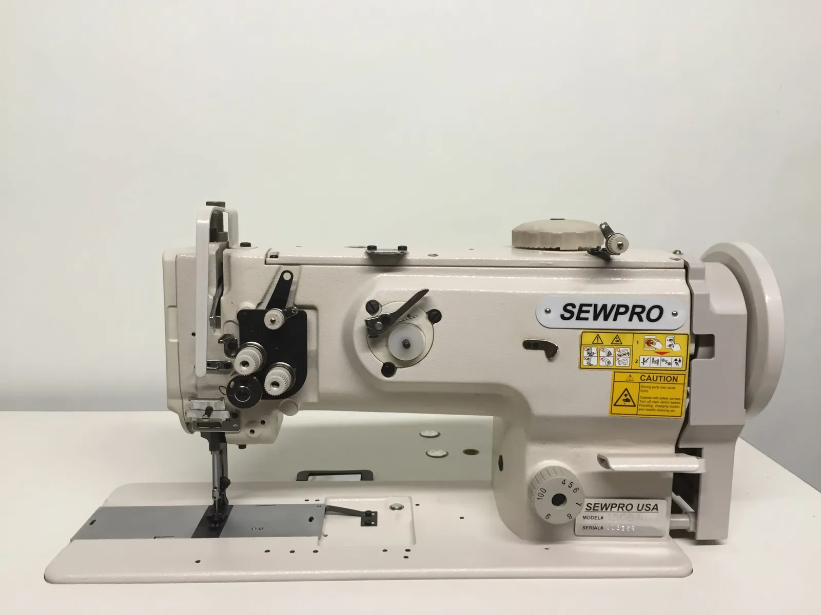 SEWPRO 1508NH flatbed walking foot industrial sewing machine