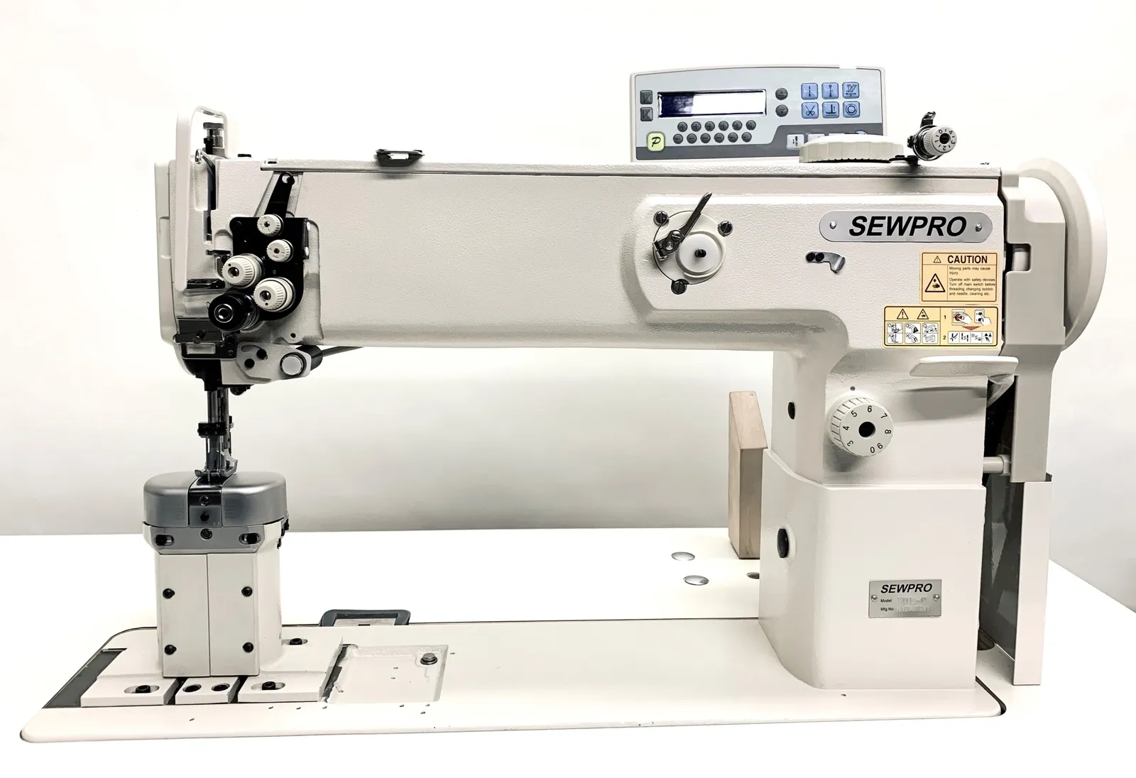 SEWPRO 1760L-18 post bed industrial sewing machine