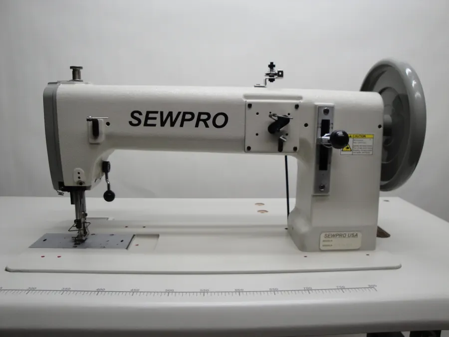 SEWPRO 243 flatbed walking foot sewing machine